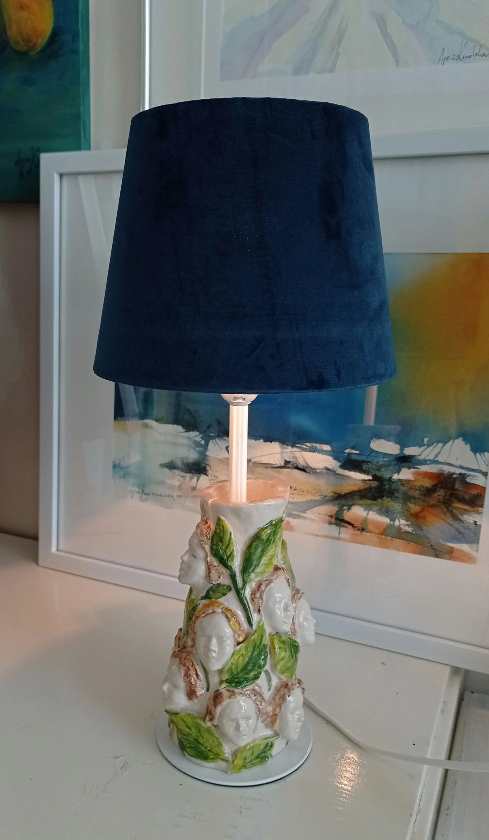 "Metsän henget" pöytälamppu