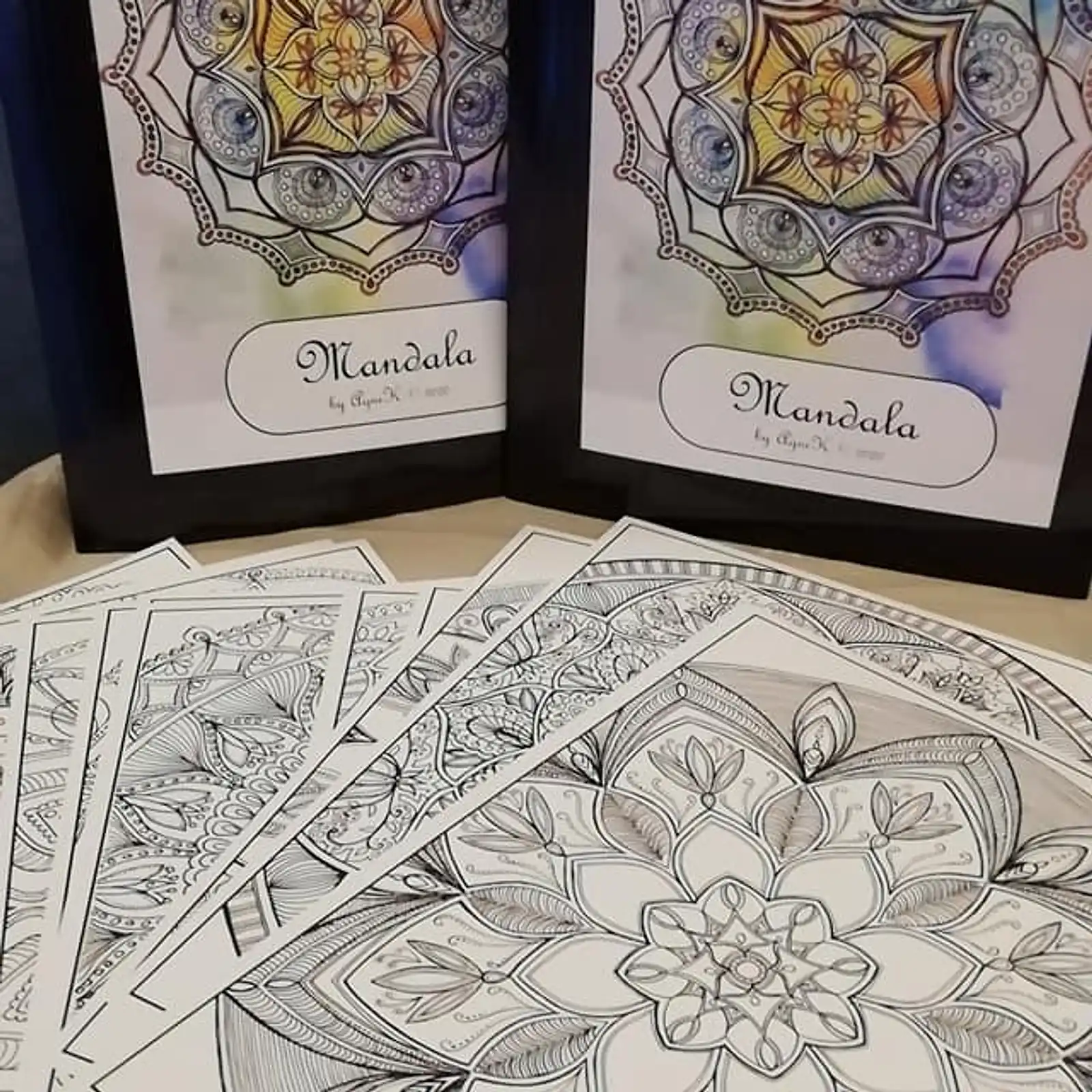 Thumbnail: Mandala värityskansio