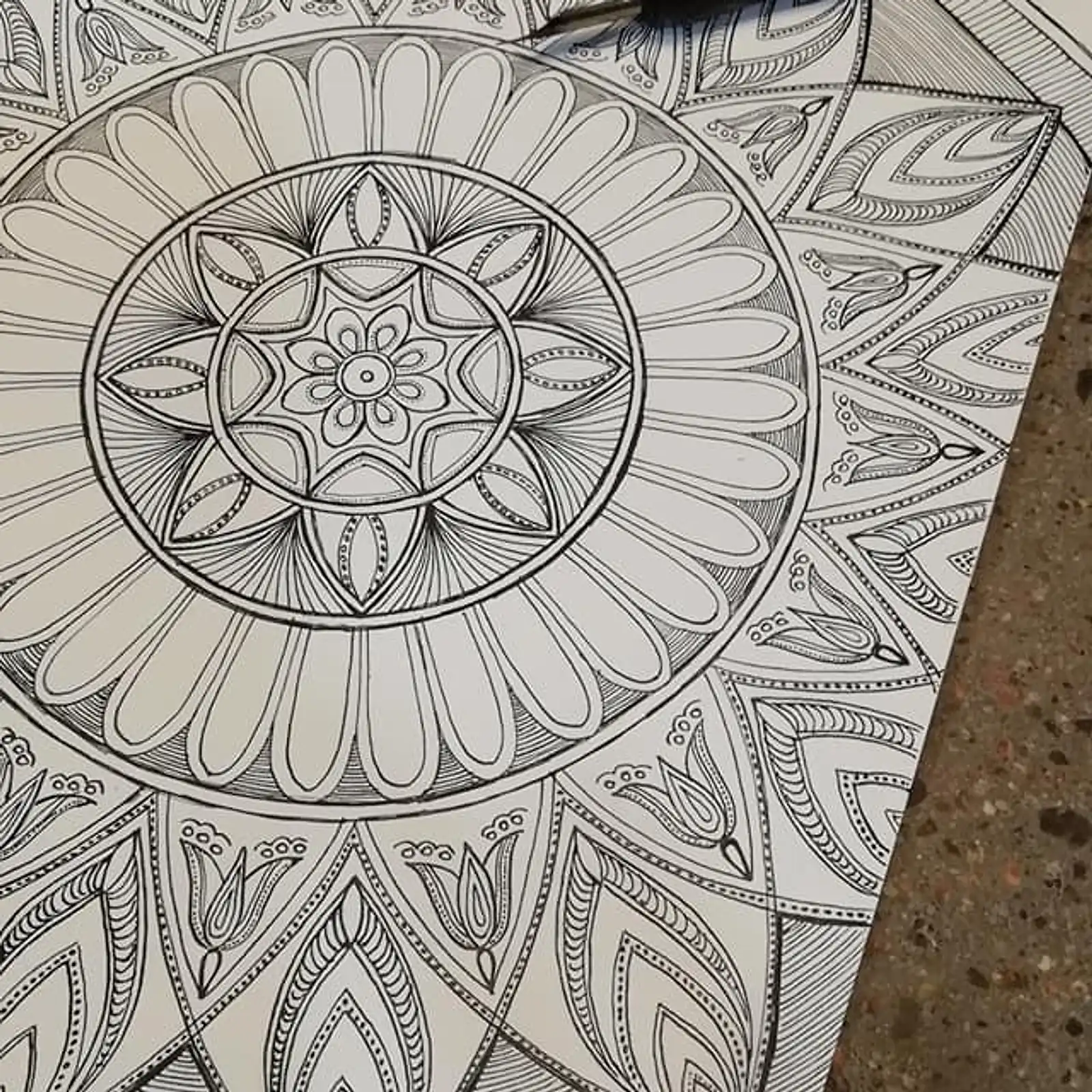 Thumbnail: Mandala värityskansio